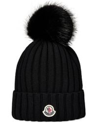Moncler - Pom Pom Hat - Lyst
