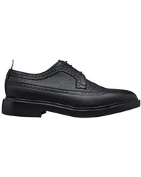 Thom Browne - Longwing Almond-Toe Derby Shoes - Lyst