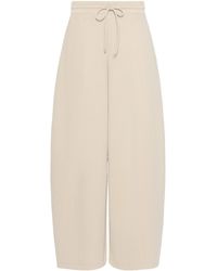 Max Mara - Drawstring Casual Pants - Lyst