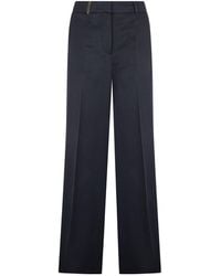 Peserico - Pleated High-Waist Pants - Lyst