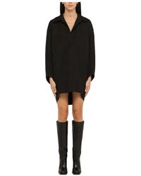 KHAITE - The Kal Long-Sleeved Shirt Dress - Lyst