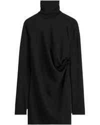 TOTEME - High-Neck Twist Blouse - Lyst