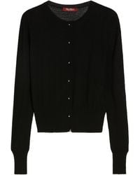 Max Mara - Viscose Yarn Cardigan - Lyst