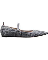 Thom Browne - Tweed Ballerina Shoes - Lyst
