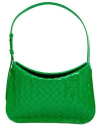 Bottega Veneta - Flap Intrecciato Shoulder Bag - Lyst