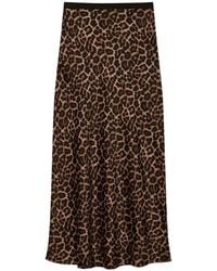 Anine Bing - Leopard-Printed Midi Skirt - Lyst