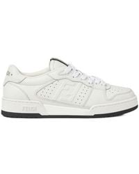 Fendi - Match Lace-Up Trainers - Lyst
