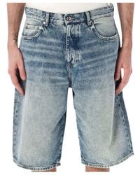 ICON DENIM - Ned Relaxed Denim Shorts - Lyst