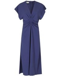 Alberta Ferretti - Short-Sleeved Dress - Lyst