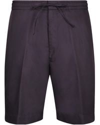 Officine Generale - Officine Générale Drawstring Tailored Shorts - Lyst