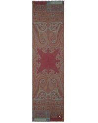 Etro - Wool And Silk Jacquard Scarf - Lyst