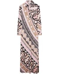 PUCCI - Pucci Soleil Print Long Shirt Dress - Lyst