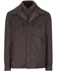 Moorer - Pocket Button-Up Jacket - Lyst