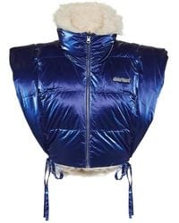 Isabel Marant - Cody Satin Puffer Vest - Lyst