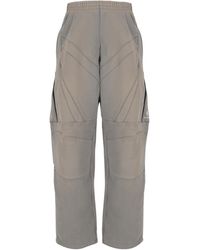 Balenciaga - Panelled Elasticated Waist Pants - Lyst