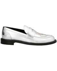 JW Anderson - Jw Anderson Round Toe Slip-On Loafers - Lyst