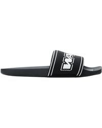 Alexander Wang - Logo Strap Slip-On Slides - Lyst