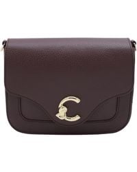 Coccinelle - Flap Logo Shoulder Bag - Lyst