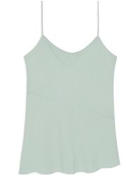Theory - Asymmetric-Hem Sleeveless Top - Lyst