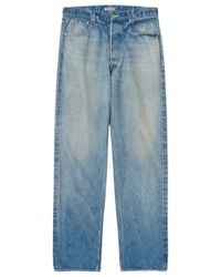 AURALEE - Belt-Loop Jeans - Lyst