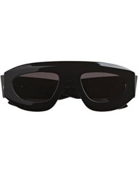 Bottega Veneta - Eyewear Ultrathin Shield Sunglasses - Lyst