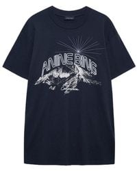 Anine Bing - "Walker" Tee California - Lyst