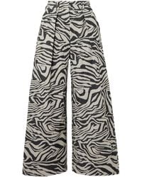 Ulla Johnson - High-Waisted Casual Pants - Lyst