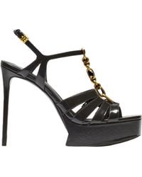 Balmain - Sync Platform Sandals - Lyst
