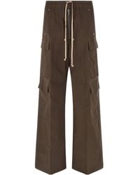 Rick Owens - Cotton Cargobelas Trousers - Lyst