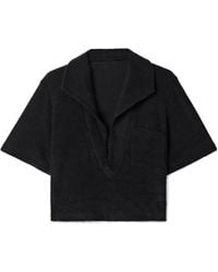 Johanna Ortiz - Pure Cotton Cropped Shirt - Lyst