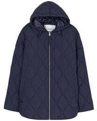 Closed - Quilted Oversized Jacket - Lyst
