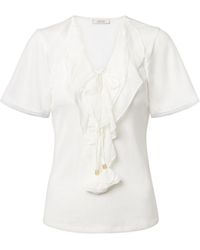 Dorothee Schumacher - Pure Sleekness Ribbed-Knit Cotton Top - Lyst
