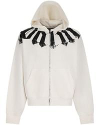 Palm Angels - Big Neck Logo Zipped Hoodie - Lyst