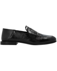 Givenchy - Label Slip-On Loafers - Lyst