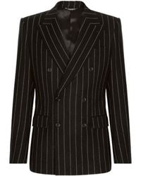 Dolce & Gabbana - Double-Breasted Jacket - Lyst