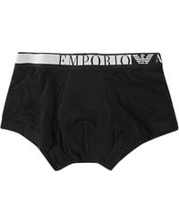 Emporio Armani - Logo Underwear - Lyst