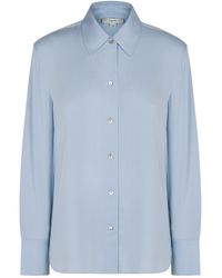 Vince - Long-Sleeved Button-Front Shirt - Lyst