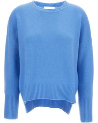Lisa Yang - Mila Ribbed-Knit Crew-Neck Sweater - Lyst