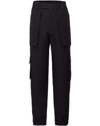 McQueen - Mid-Rise Cargo Trousers - Lyst