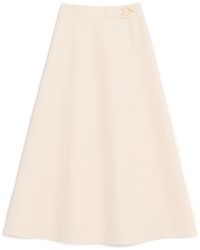 Valentino - High-Waist A-Line Skirt - Lyst