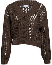 Brunello Cucinelli - Cardigan Cotton - Lyst