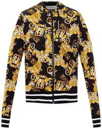 Versace Jeans Couture - Baroque Printed Casual Jacket - Lyst