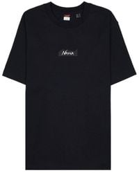 NANGA - Crew Neck T-Shirt - Lyst