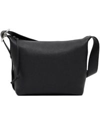 Loewe - Loop Leather Hobo Bag - Lyst