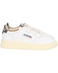 Autry - Medalist Panelled Lace-Up Sneakers - Lyst