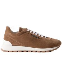 Brunello Cucinelli - Laced Sneakers - Lyst