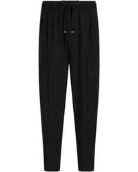 Dolce & Gabbana - Wool Gabardine Jogging Trousers - Lyst