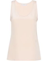 Max Mara - Silk Tank Top - Lyst