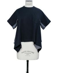 Sacai - Patchwork Design Short Sleeve - Lyst