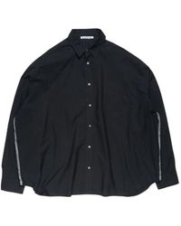 Acne Studios - Striped Button-Up Shirt - Lyst
